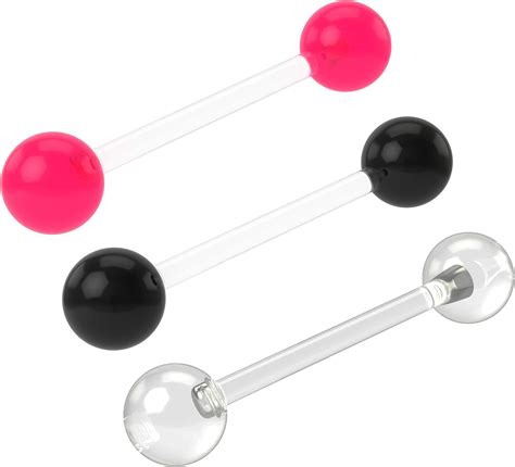 tongue ring balls|Amazon.com: Tongue Rings.